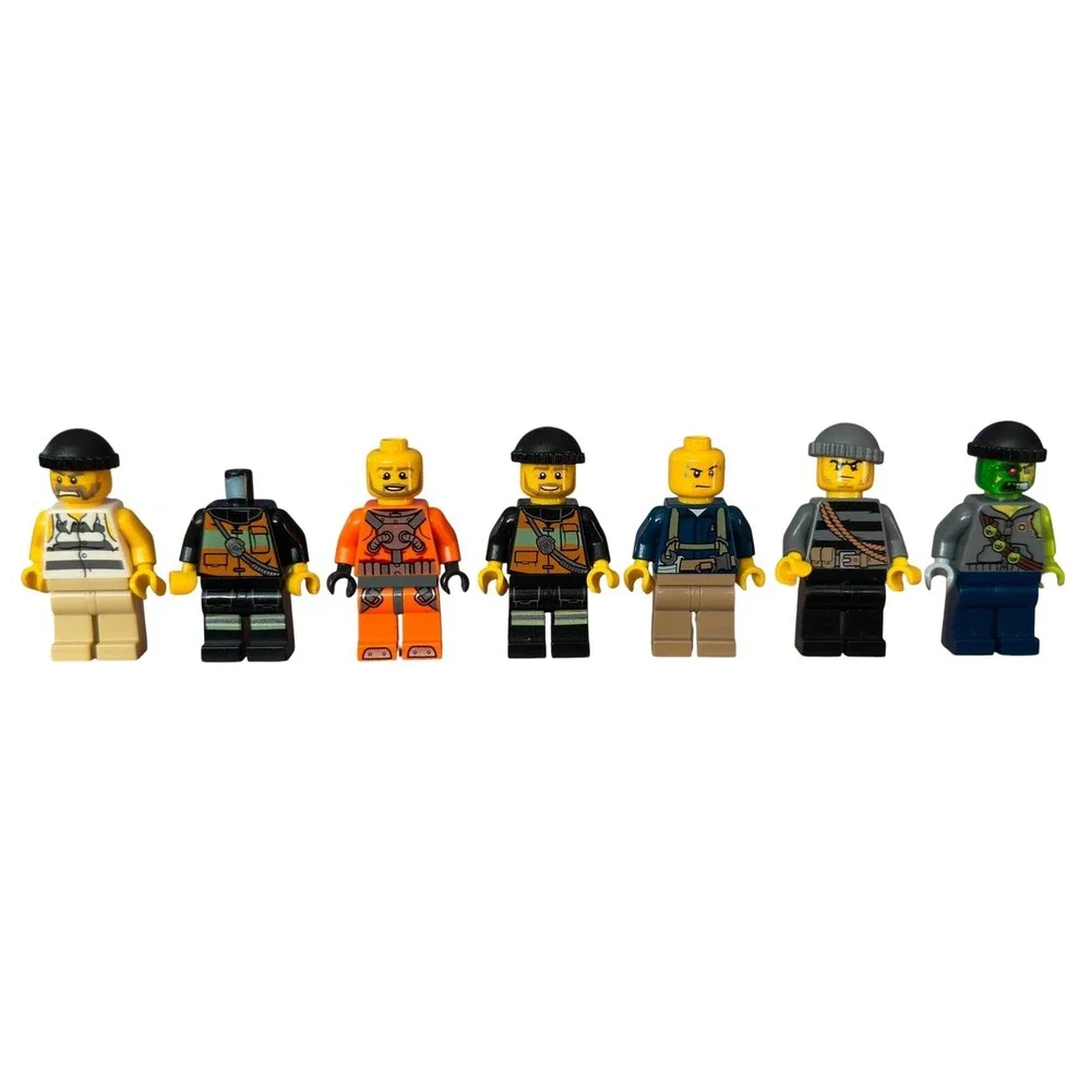 LEGO Minifigures Lot - Police, Space, Chef,  Construction, and More